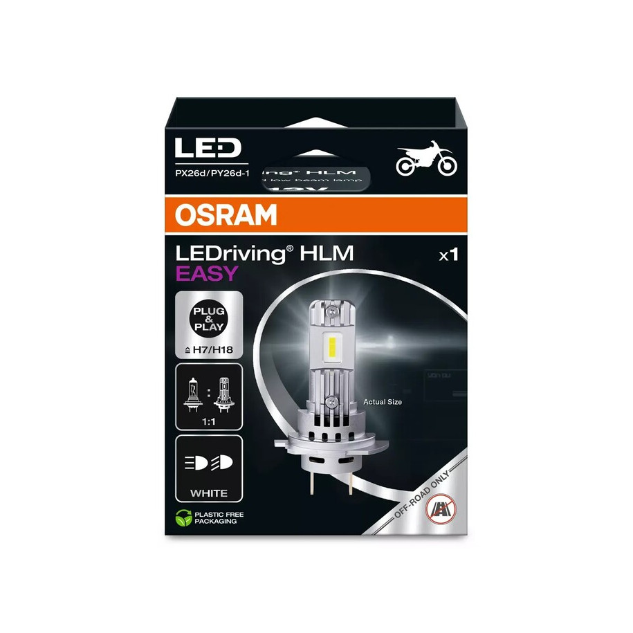 Ampoule OSRAM LEDriving HL Easy H7/H18