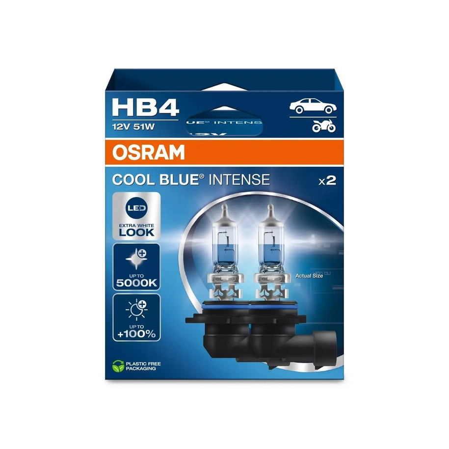 Ampoule OSRAM Cool Blue Intense HB4 12V/51W - x2