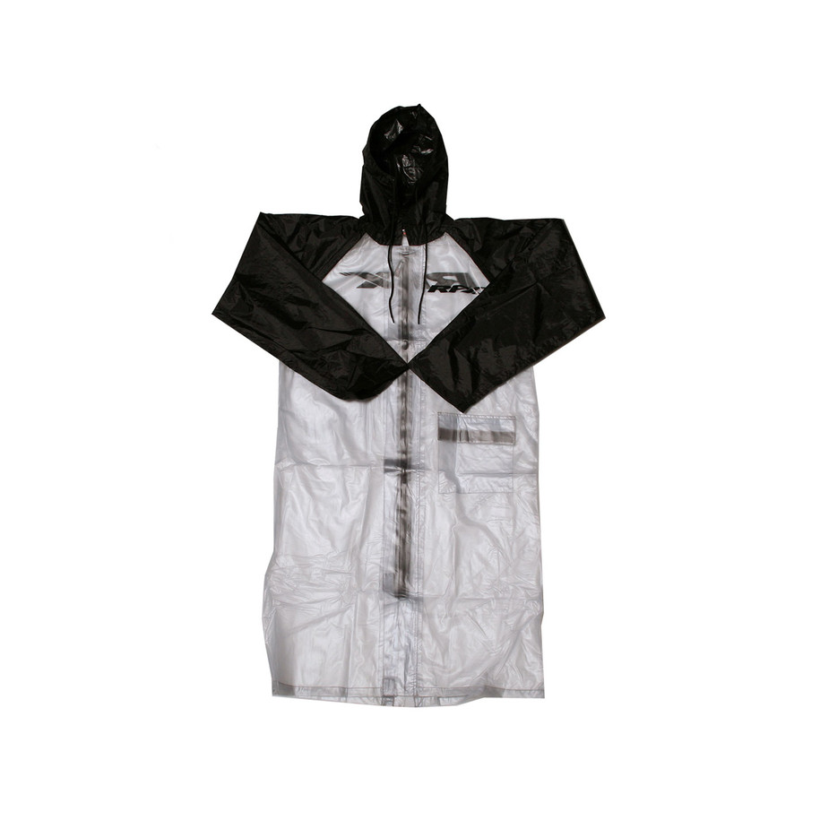 Imperméable long RFX Race (Transparent/Noir) - taille XL