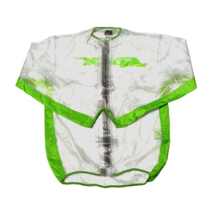 Veste de pluie RFX sport (Transparent/Vert) - taille L