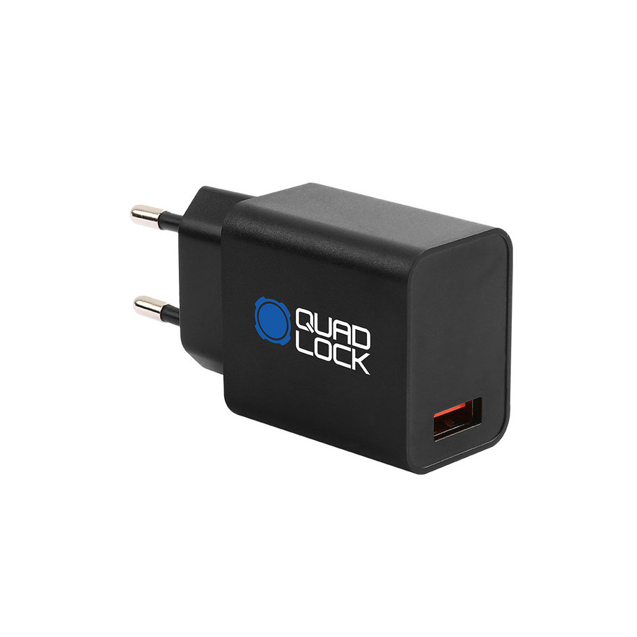 Adaptateur secteur QUAD LOCK standard EU port USB Type A 