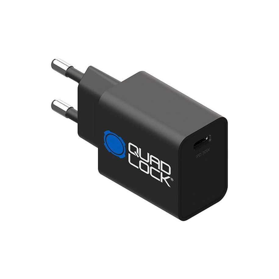 Adaptateur secteur QUAD LOCK 30W standard EU port USB Type C 