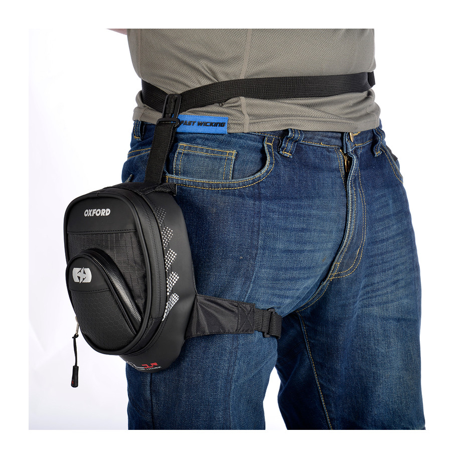 Sacoche jambe OXFORD L1R noir