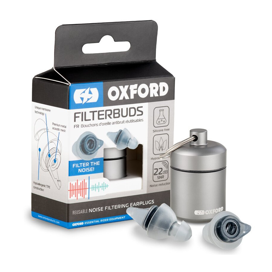 Bouchons d'oreille anti-bruit réutilisables OXFORD taille standard