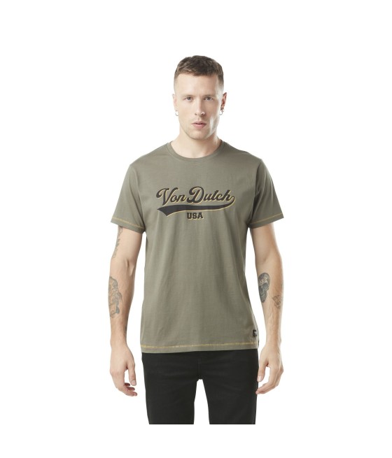 VON DUTCH TEE SHIRT KAKI