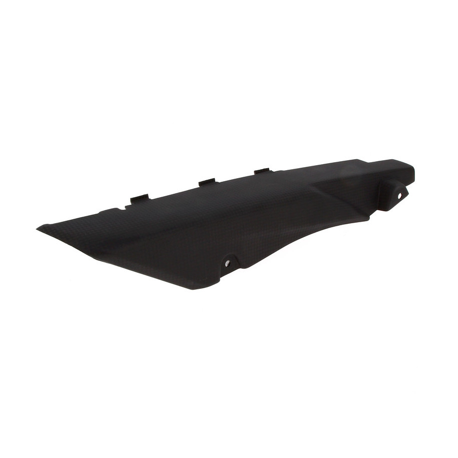 Carter de courroie inférieur LIGHTECH carbone mat