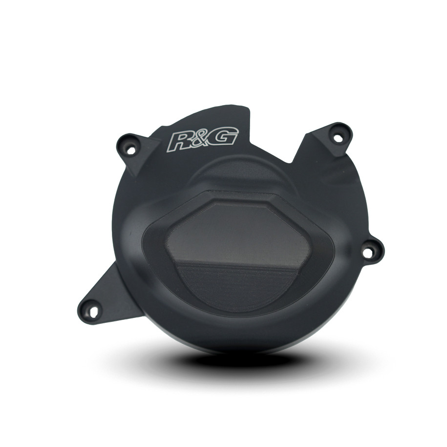 Couvre-carter gauche (alternateur) R&G RACING PRO noir 