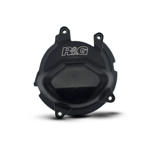 kit de couvre-carter moteur (alternateur/allumage/embrayage)  R&G RACING PRO noir
