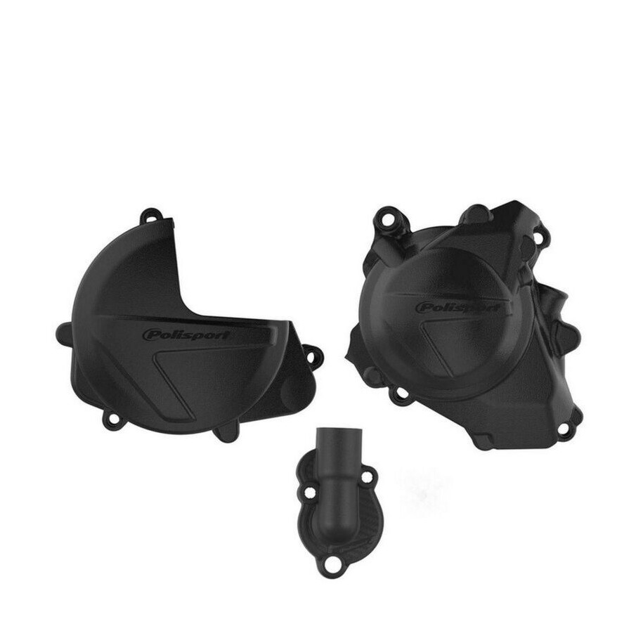 kit protection de carter d'embrayage, d'allumage et de pompe à eau POLISPORT - Honda CRF 450 R (17-22)
