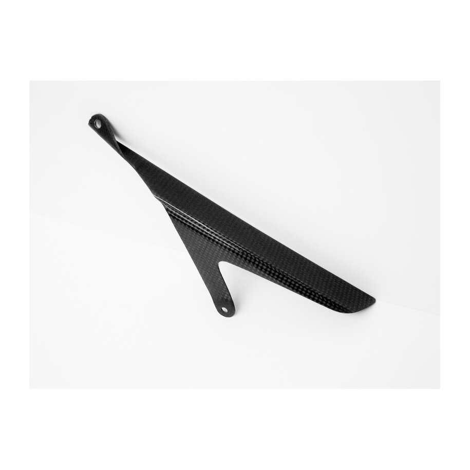 Carter de chaine LIGHTECH carbone brillant