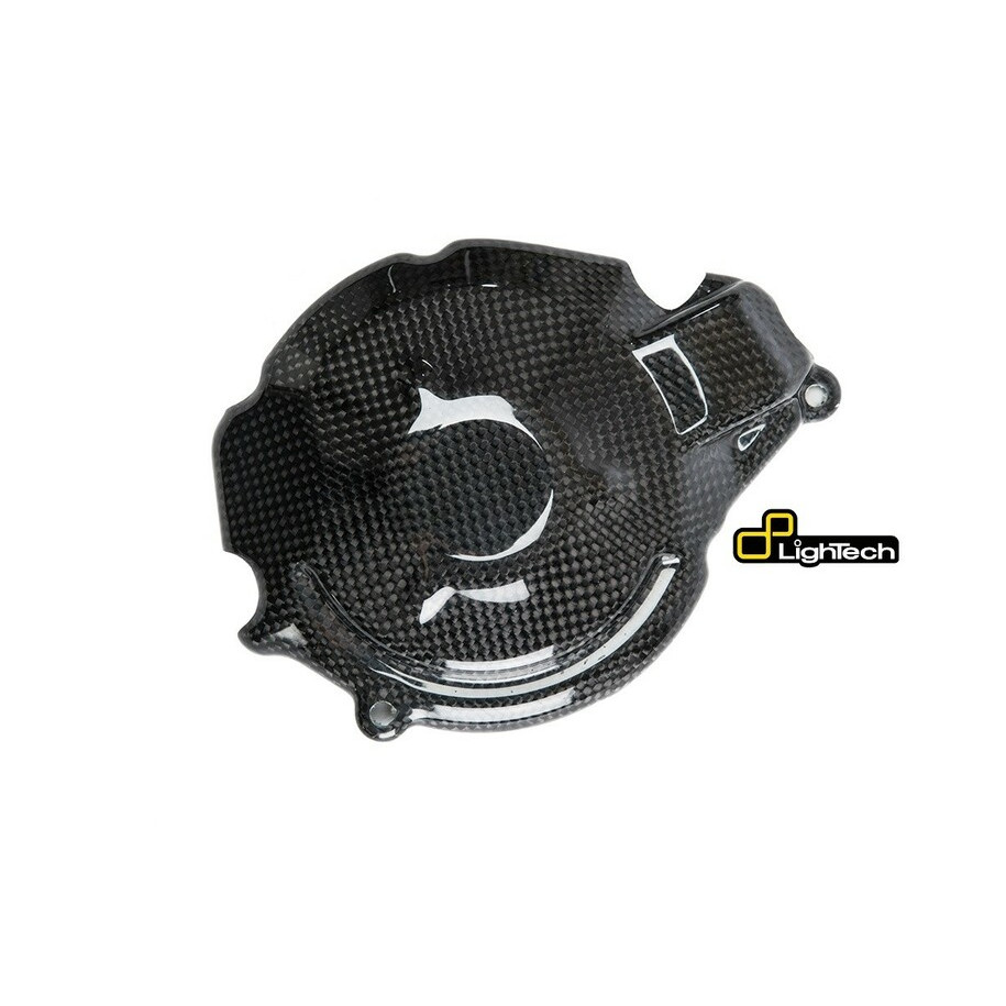 Couvre-carter alternateur LIGHTECH carbone brillant