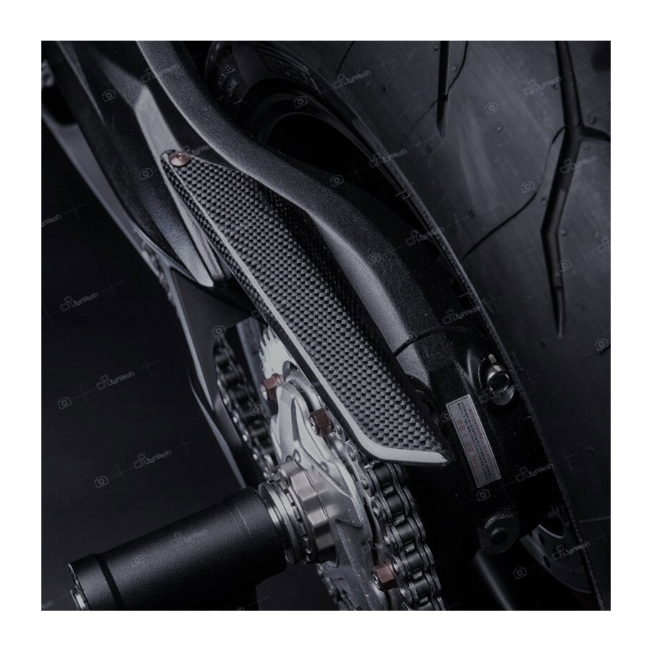Carter de chaine LIGHTECH carbone mat