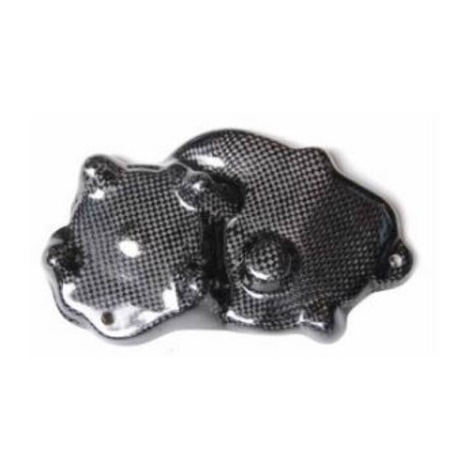 Couvre carter allumage LIGHTECH carbone brillant