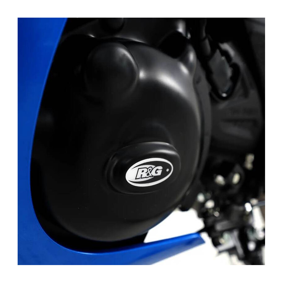 Couvre-carter gauche (alternateur) R&G RACING noir Suzuki GSX-R125