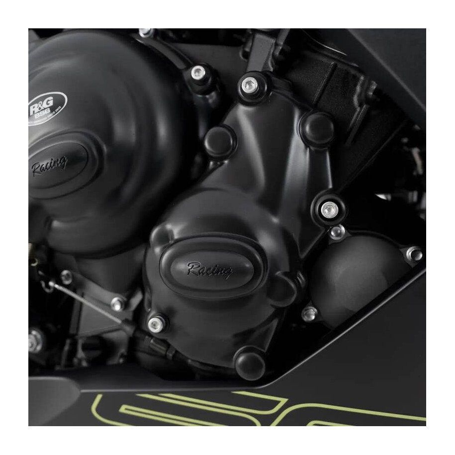 Couvre-carter droit (allumage) R&G RACING Race Series - Black Triumph Trident 660