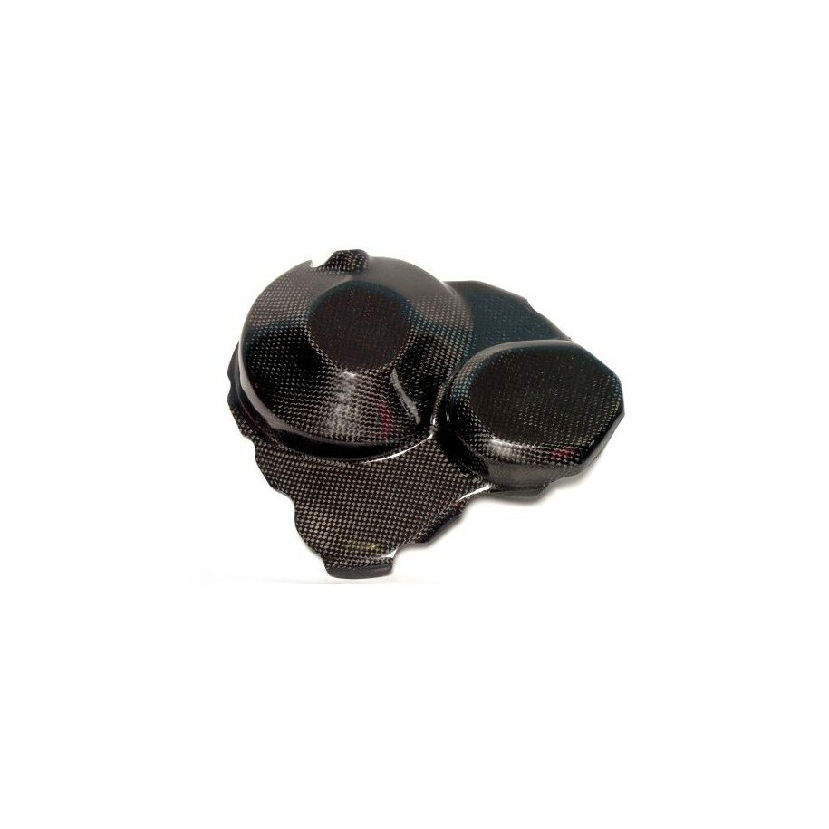 Couvre carter embrayage LIGHTECH carbone brillant