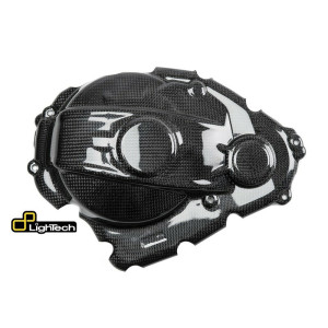 Couvre-carter embrayage LIGHTECH carbone mat
