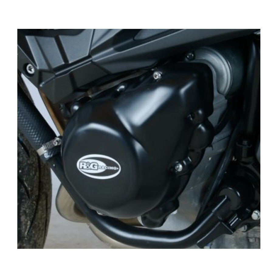 Couvre-carter gauche R&G RACING noir Kawasaki Z800