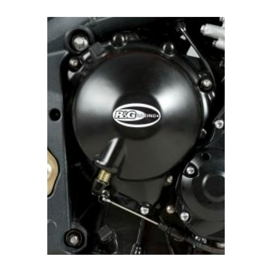 Couvre-carter droit (embrayage) R&G RACING noir Triumph Street Triple