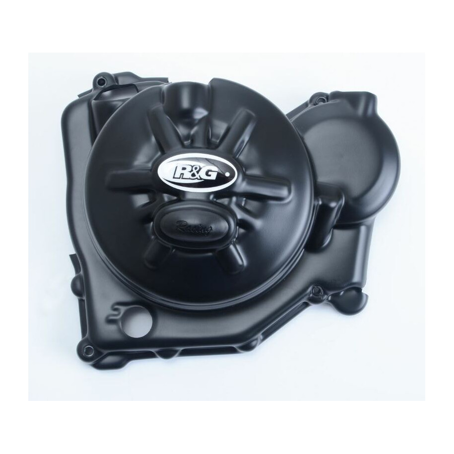 Couvre-carter gauche R&G RACING  Race Series noir Aprilia RSV4