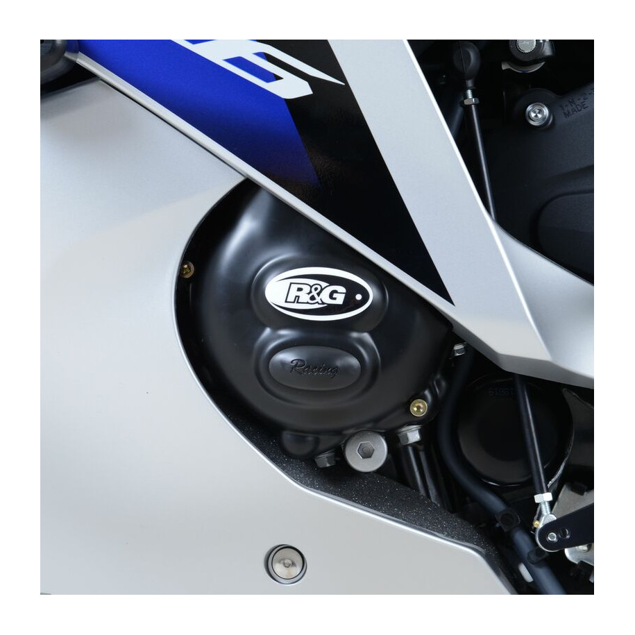 Couvre-carter gauche R&G RACING Race Series noir Yamaha YZF-R6