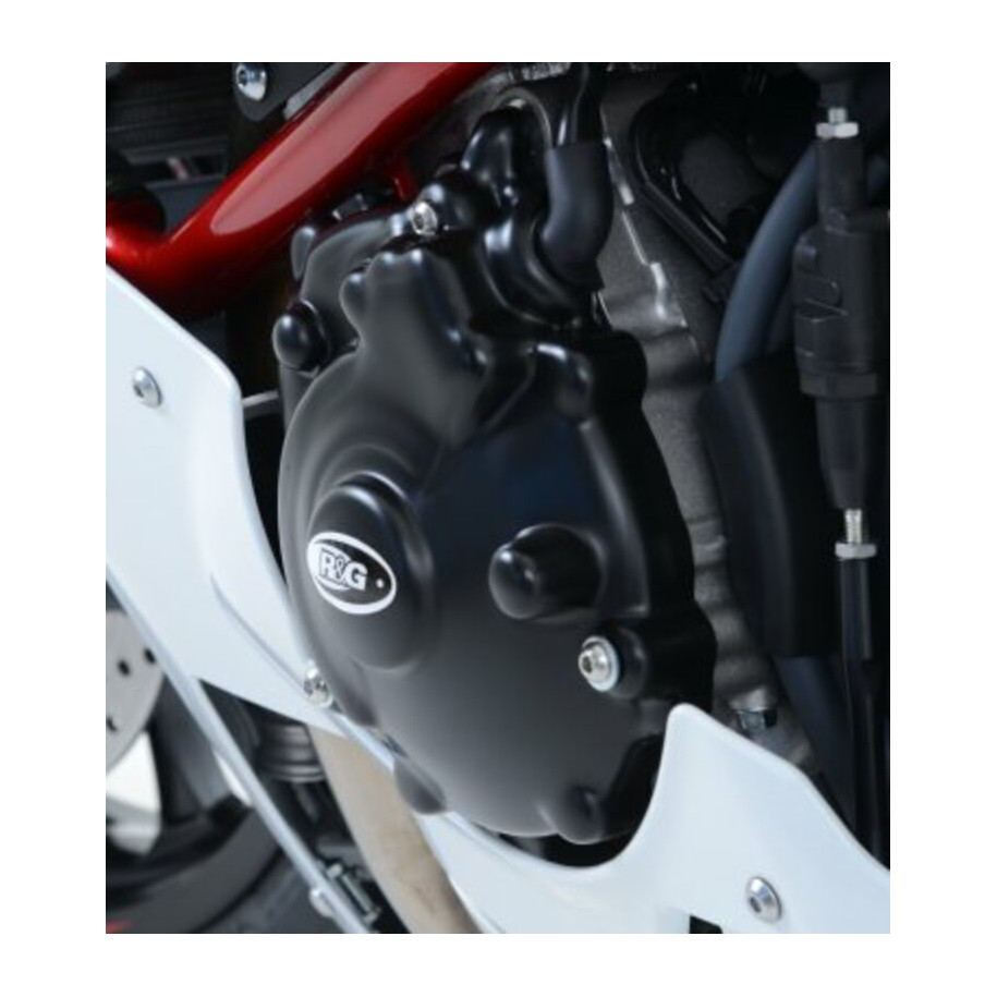 Couvre-carter gauche (alternateur) R&G RACING noir Honda CB650R