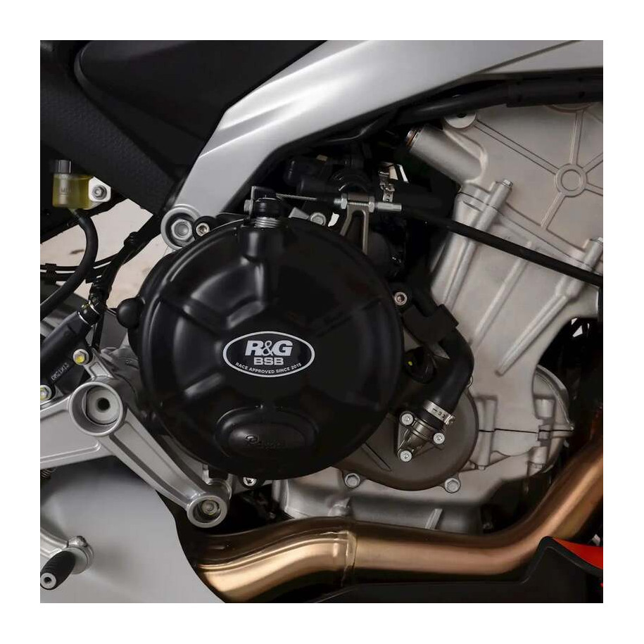 Couvre-carter droit (embrayage) R&G RACING Race Series - noir