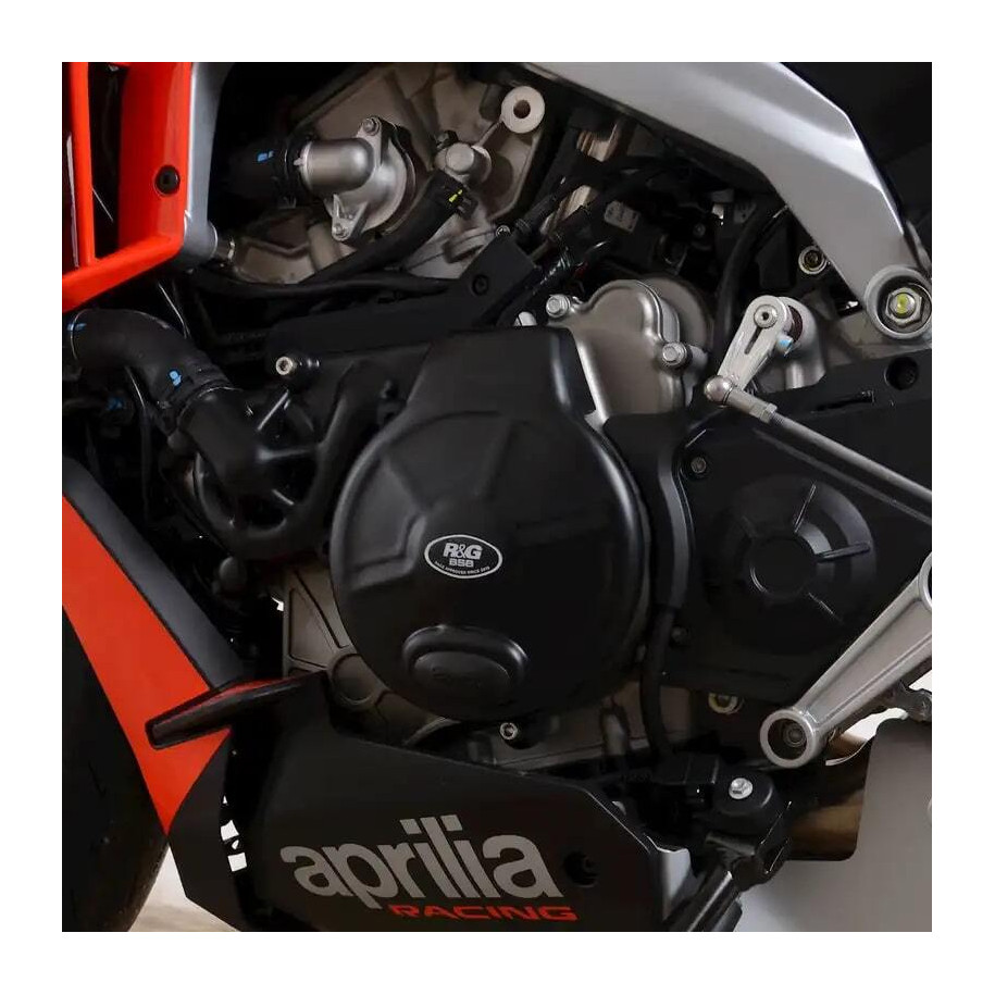 Couvre-carter gauche (alternateur) R&G RACING Race Series - noir