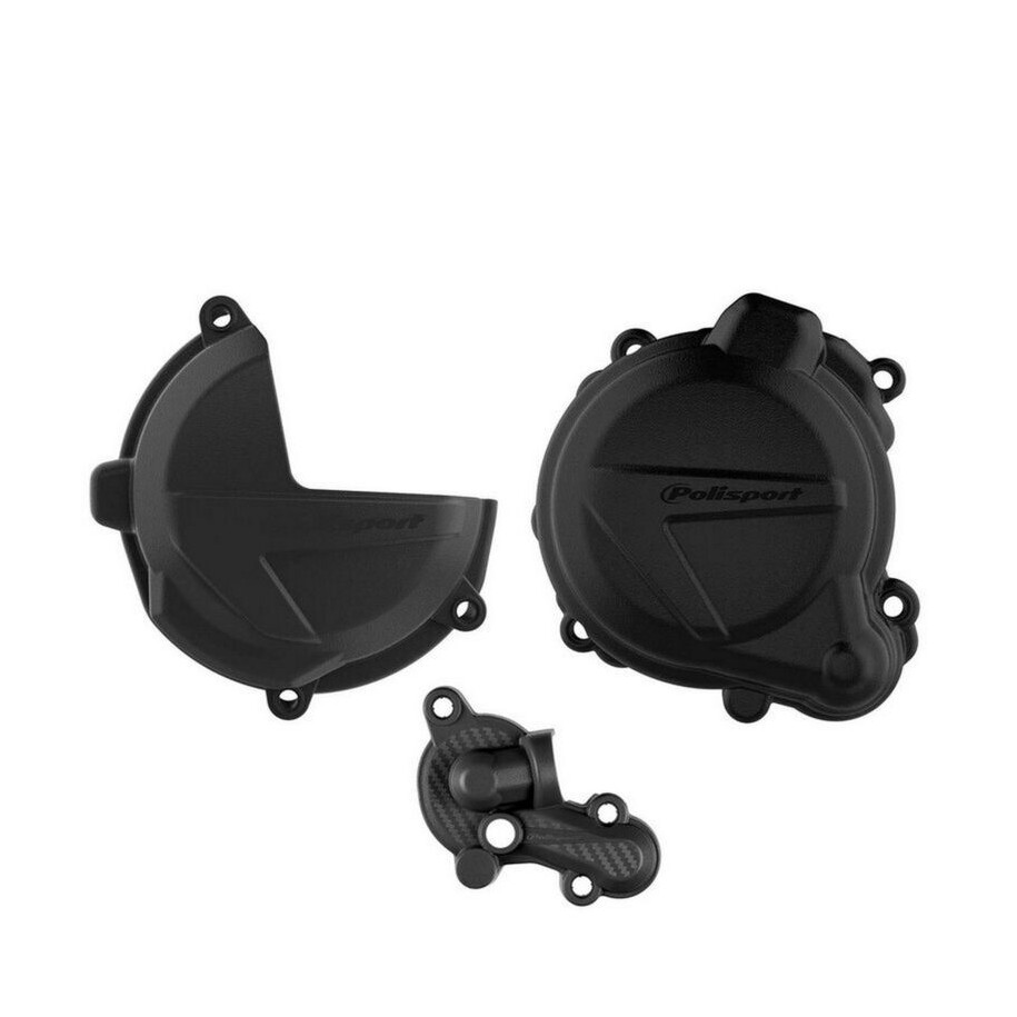 kit protection de carter d'embrayage, d'allumage et de pompe à eau POLISPORT - Beta RR 250 / 300 2T (18-22)