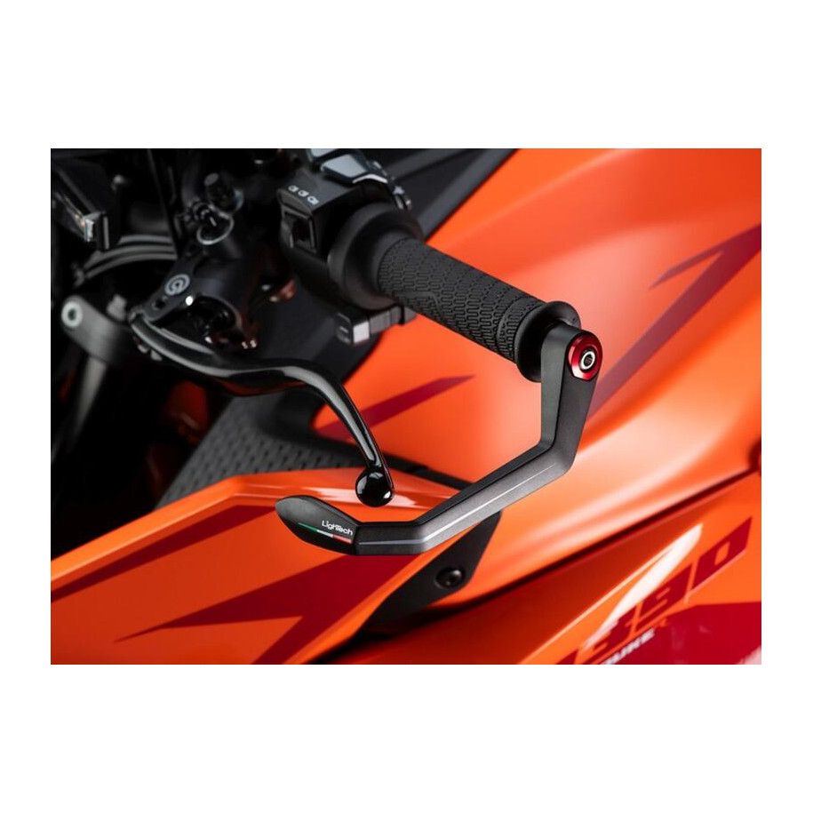Protection de levier LIGHTECH GC Tech - Embrayage - 135 mm - Rouge