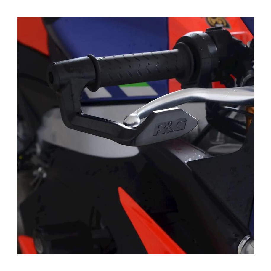 Protection de levier de frein R&G RACING - noir Aprilia RS660