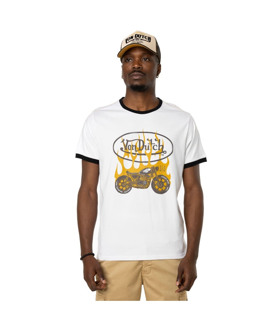 VON DUTCH TEE SHIRT FIRE