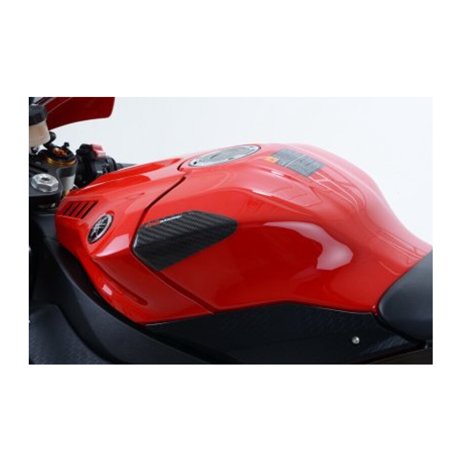 Sliders de réservoir R&G RACING carbone - Yamaha YZF-R1/R1M