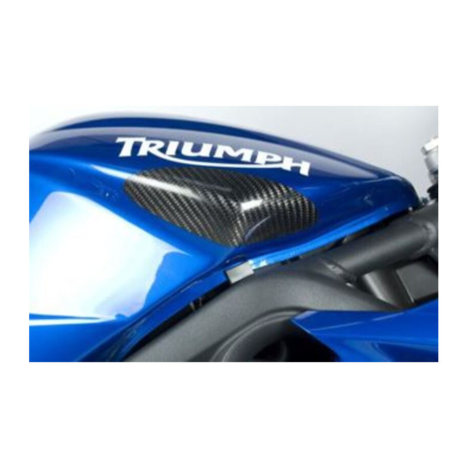 Sliders de réservoir R&G RACING carbone - Triumph Speed Triple 1200 RS/RR