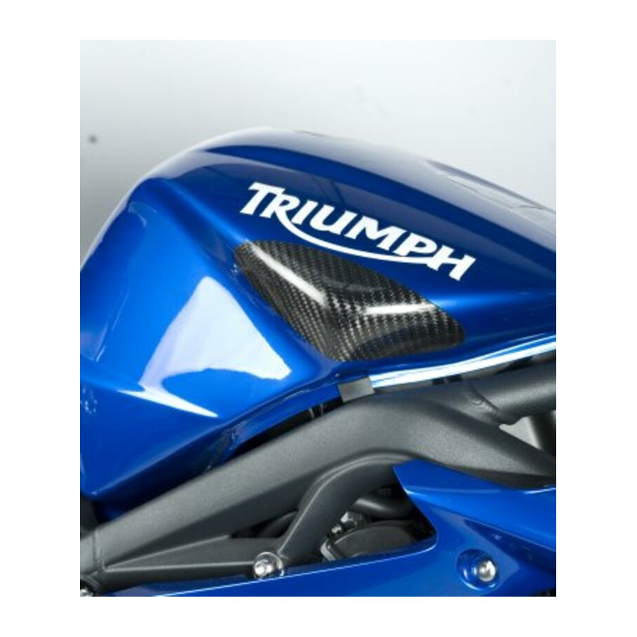Sliders de réservoir R&G RACING carbone Triumph