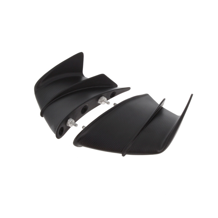 Ailerons latéraux LIGHTECH carbone mat