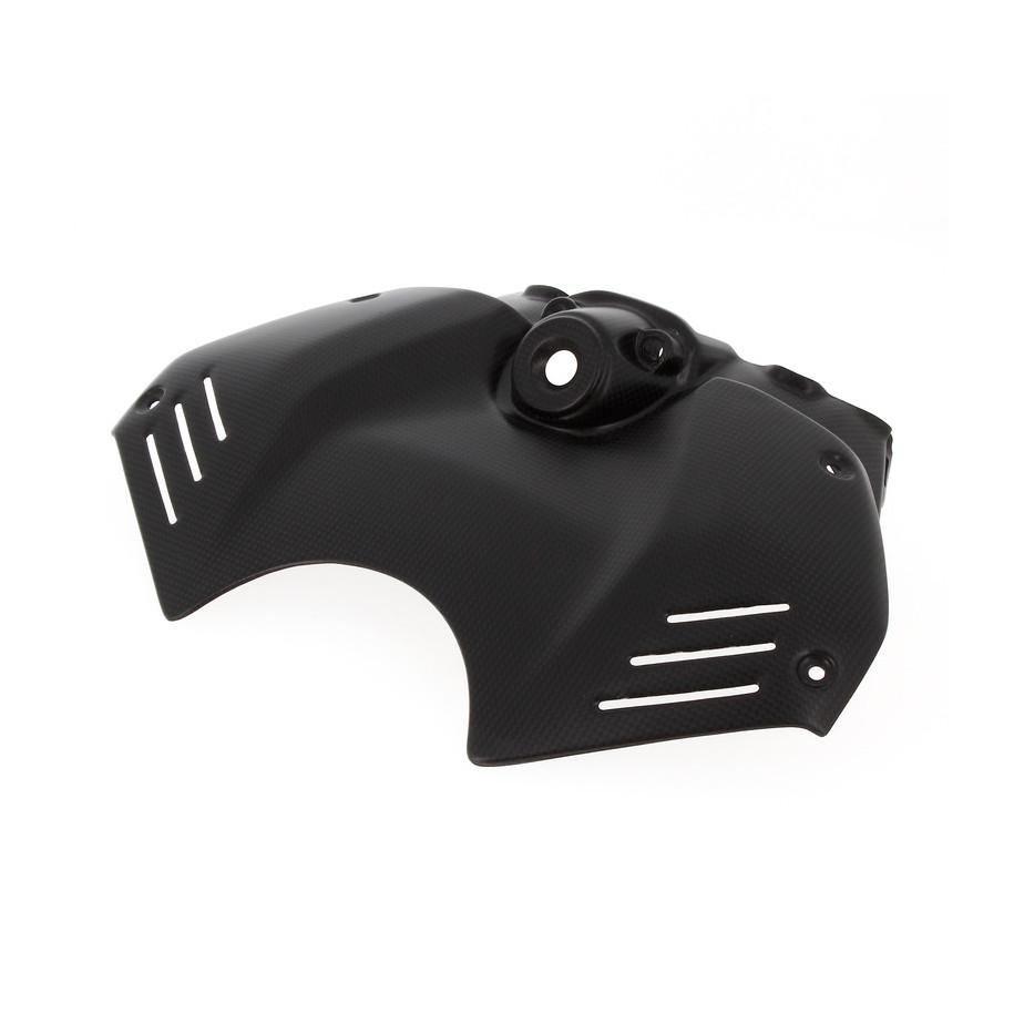 Protection de réservoir LIGHTECH couvre clé integré carbone mat
