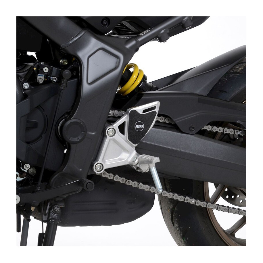 Kit protection de cadre R&G RACING noiur (2 pièces) - Honda CBR650R / CB650R