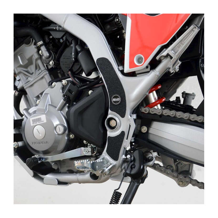 Kit protection de cadre R&G RACING noiur (3 pièces) - Honda CRF300L / Rally