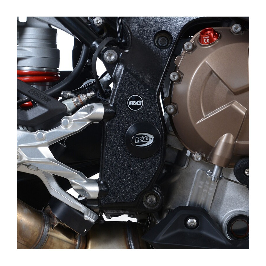 Kit protection de cadre R&G RACING - cadre/bras oscillant noir (3 pièces) BMW
