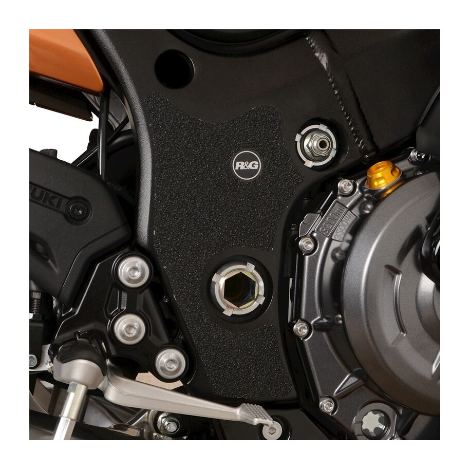 Adhésif anti-frottement R&G RACING cadre 2 pièces - noir Suzuki Hayabusa