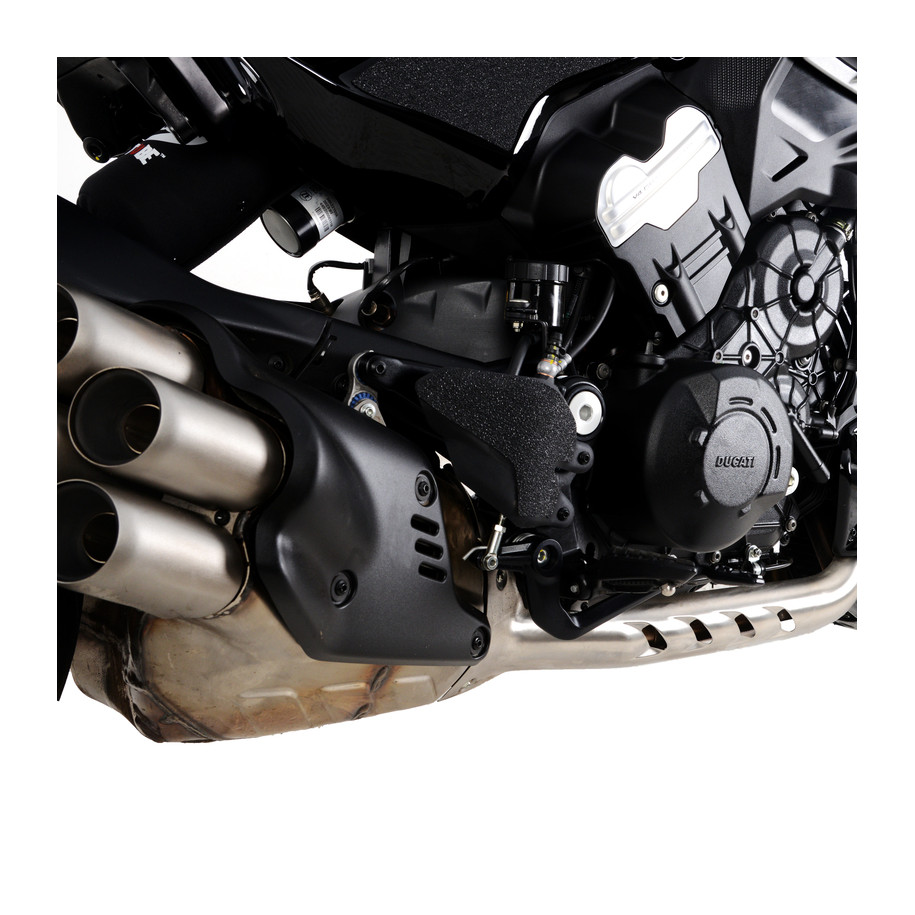 Adhésif anti-frottement R&G RACING noir 4 pièces