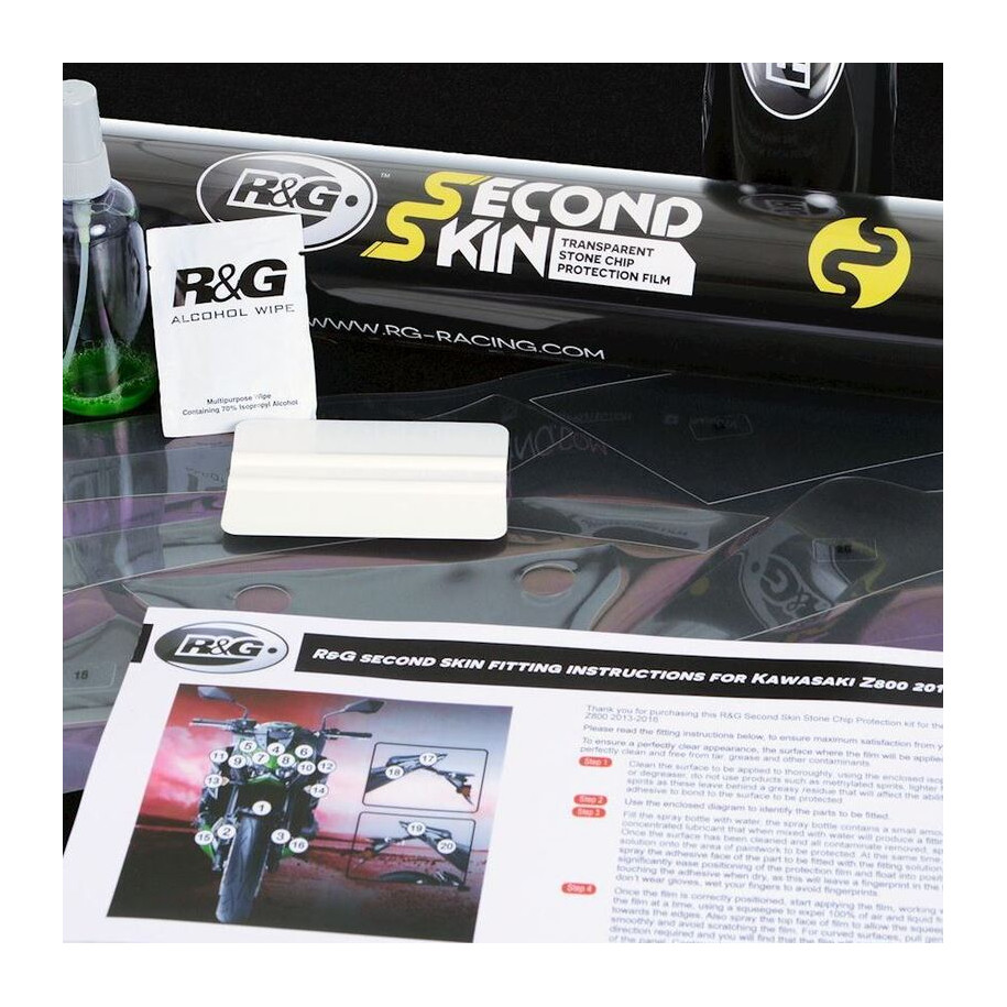 Seconde peau R&G RACING - transparent