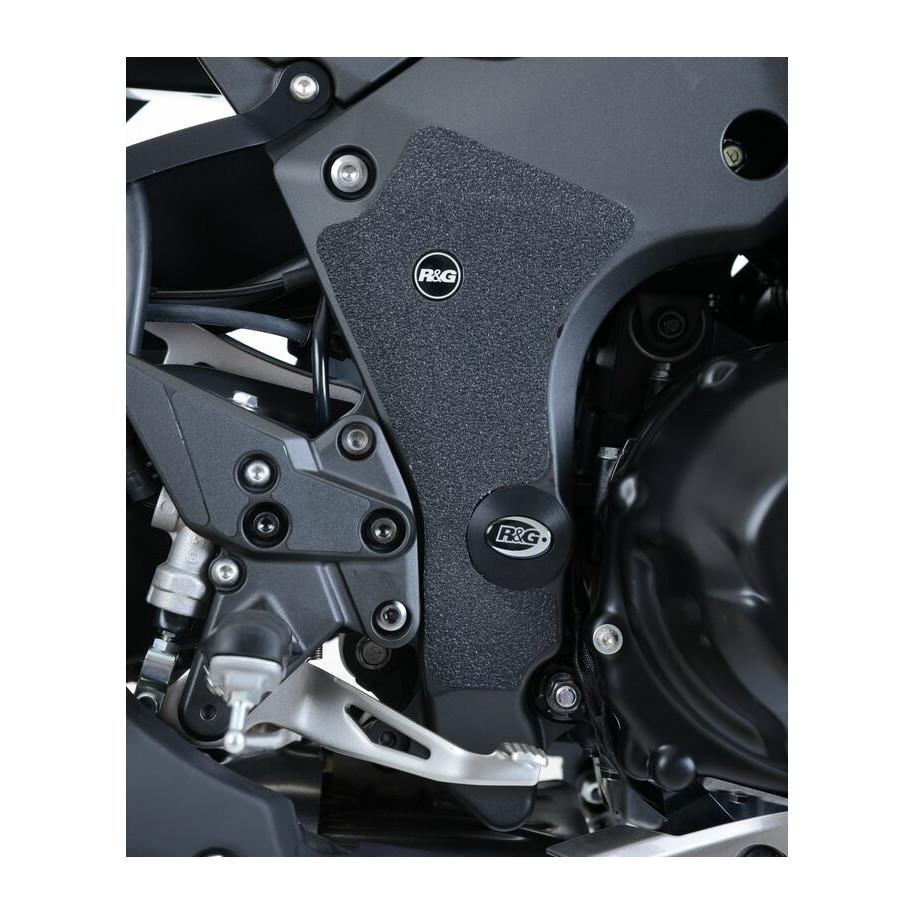 Adhésif anti-frottement R&G RACING cadre noir (2 pièces) Kawasaki Z1000SX
