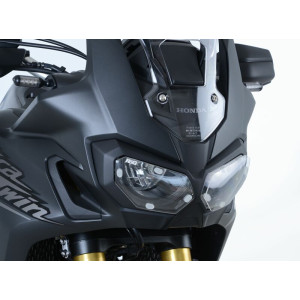 Écran de protection feu avant R&G RACING translucide Honda Africa Twin 1000