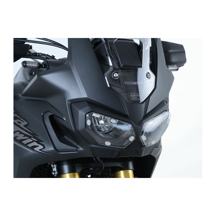 Écran de protection feu avant R&G RACING translucide Honda Africa Twin 1000