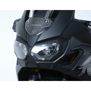 Écran de protection feu avant R&G RACING translucide Honda Africa Twin 1000