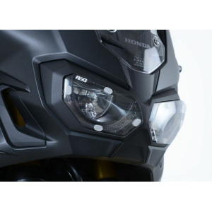 Écran de protection feu avant R&G RACING translucide Honda Africa Twin 1000