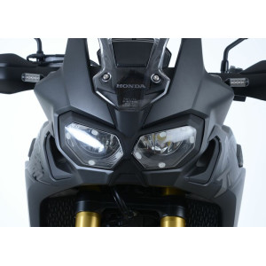 Écran de protection feu avant R&G RACING translucide Honda Africa Twin 1000