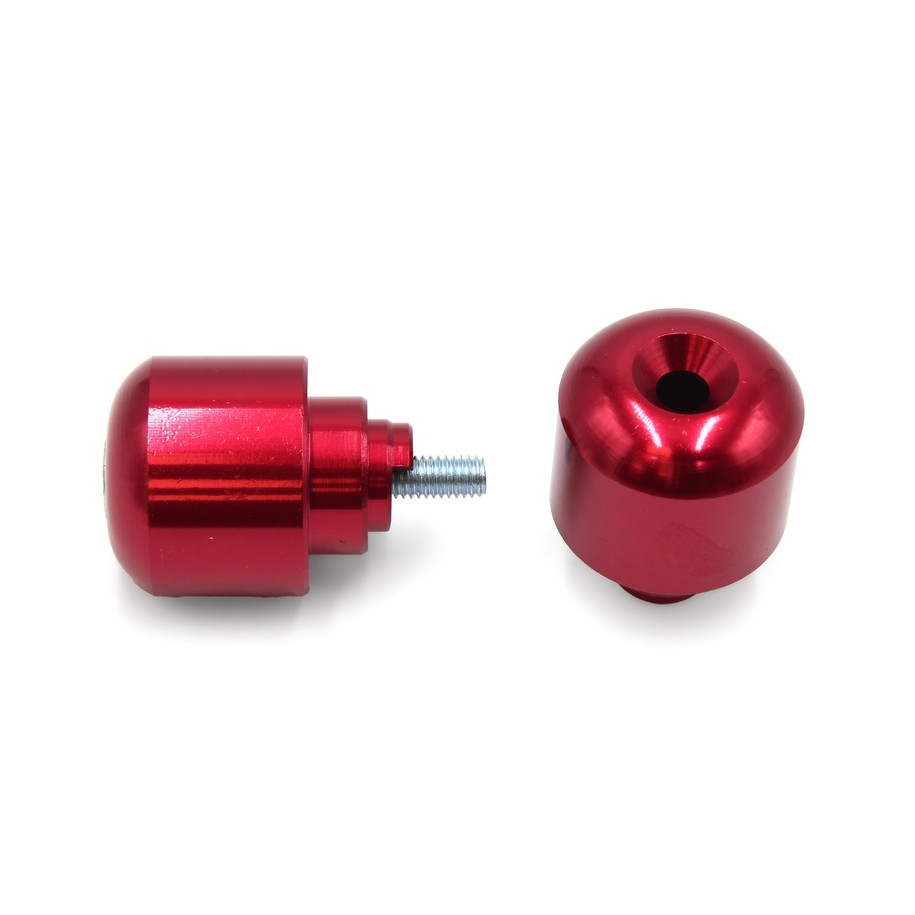 V PARTS Handlebar counter-weights (Aluminium) HONDA (Red)